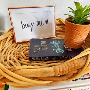 Vintage Boho Bamboo Basket